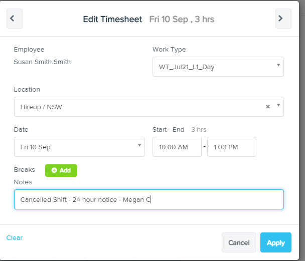 Information about Timesheets and Hours Worked – Hireup Help Centre